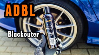 ADBL Blackouter Dressing, Aplikacja na Opony, Test Produktu 👉