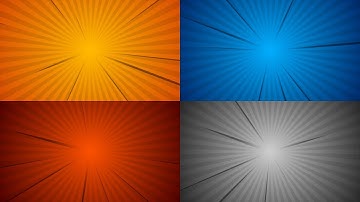 Comic Backgrounds With Speedlines