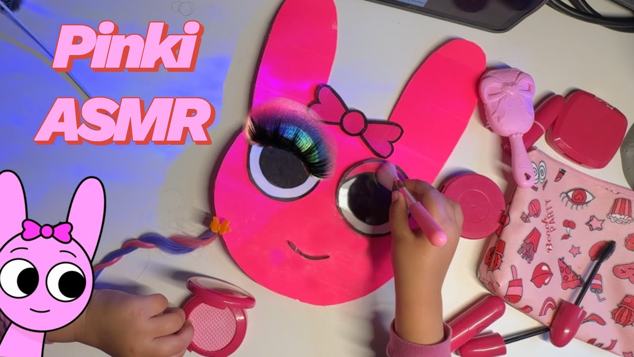 Sprunki Makeup Tutorial SPRUNKI PINKI MAKEUP ASMR! Fruit facial - YouTube