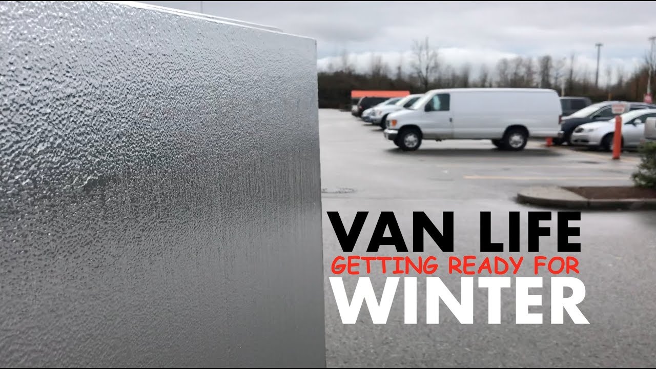 VAN ROOF INSULATION Getting Ready For Winter YouTube