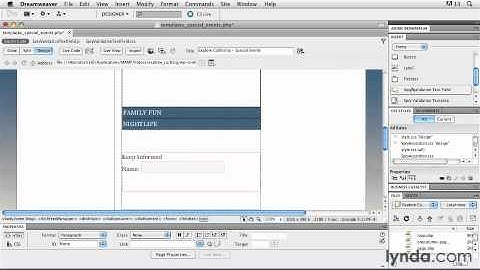 0504 Working with Spry form validation