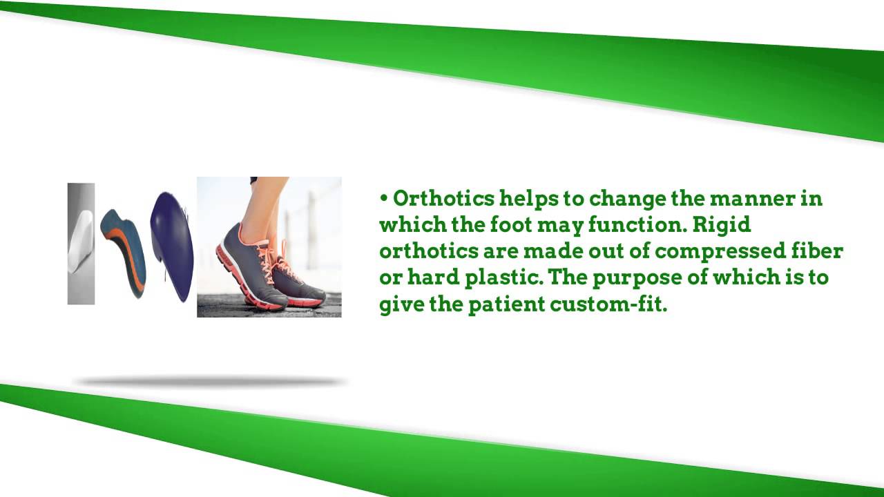 What Orthotics can do for you - YouTube