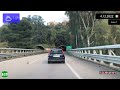 Driving through Sicilia (Italy) from Palermo to Messina 4.12.2022 Timelapse x4