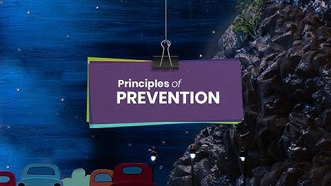 Principles of Prevention, Module 4 AD