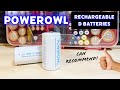 POWEROWL Rechargeable NiMH D Batteries - Can Recommend 👍