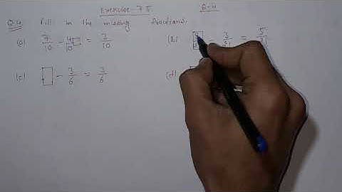 Exercise 7.5, Question number-4, fractions easy explanation | class-6 Ncert maths | cbse board