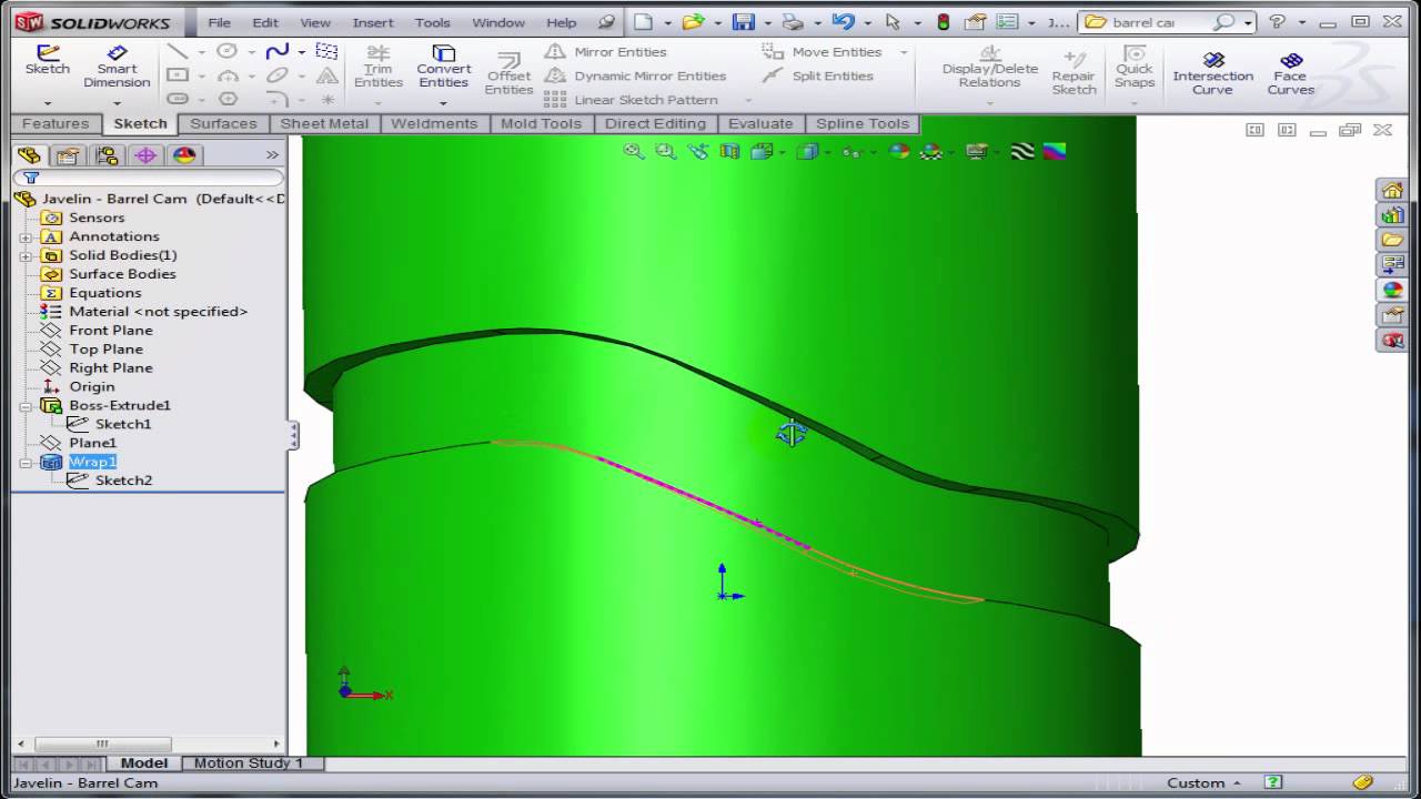 11 Drawing How to draw sketch on curved surface solidworks for Online