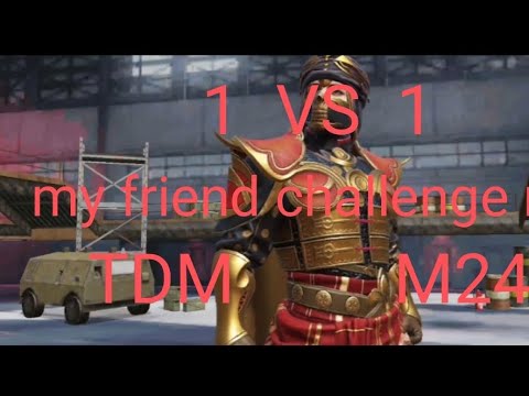 M24 😈😈 1 VS 1 TDM 😲 WITH MY FRIEND - YouTube