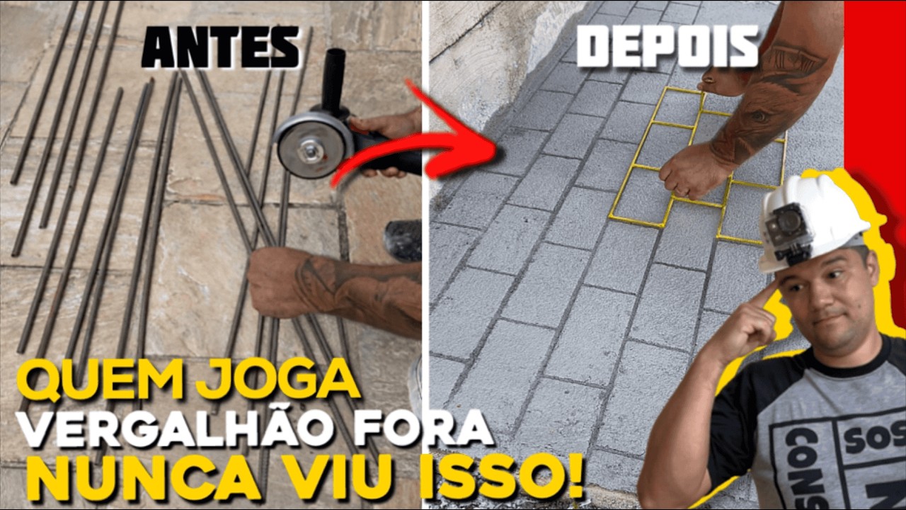 Ideia simples que mudou tudo na hora de FAZER ESSA CALÇADA!😱
