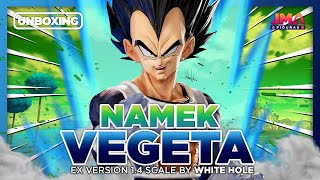 DRAGON BALL Z: VEGETA NAMEK EX Version. Scale 1.4 by White Hole | UNBOXING | Resin Figure