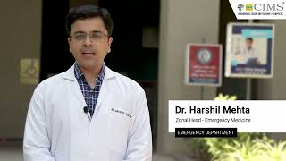 CIMS Emergency Department - Dr. Harshil Mehta, Zonal Head-Emergency Medicine | CIMS Hospital