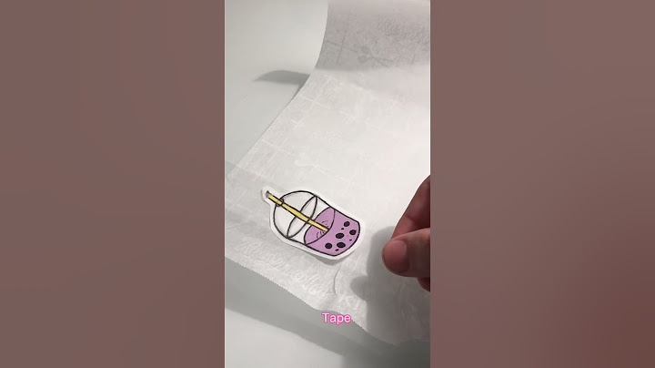 How to make DIY stickers at HOME🧋✨ #shortsfeed #boba  #click #stickers #diy #easy #fyp #fypシ #art