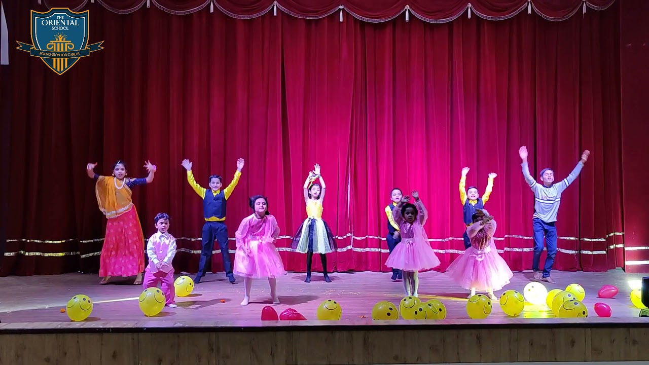 Grand Finale dance of Pre-primary and primary on Graduation Day
