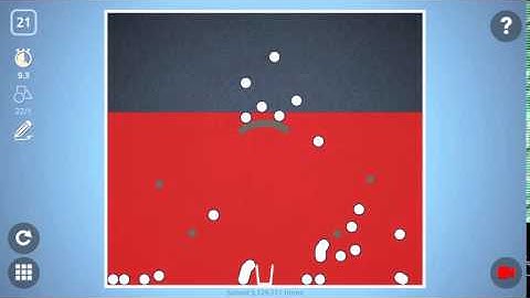 Check out how I solved level 21 in Brain It On! #BrainItOn