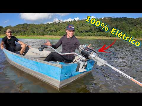 BARCO ELÉTRICO SUPER PODEROSO CASEIRO 1.0