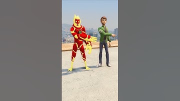 BEN 10 VS AVENGERS - TEAM BATTLE #shorts #ben10