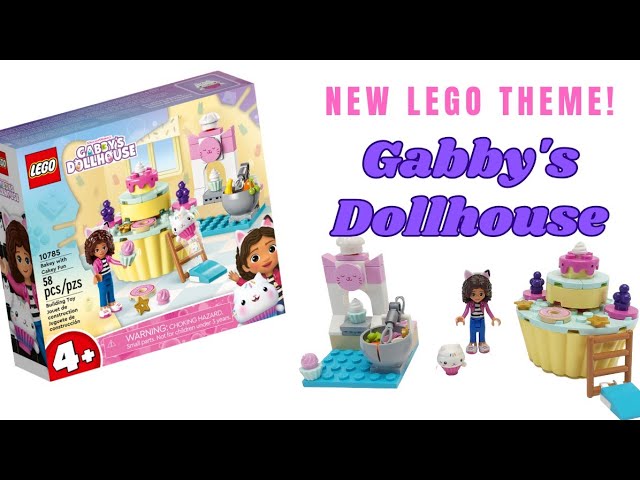 I Built ALL the Gabby's Dollhouse LEGO Sets in ONE DAY!