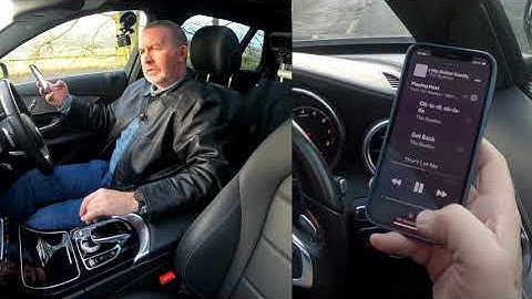 How to Stream Audio from a Mobile through the bluetooth audio system in a 2015 Mercedes Benz C Class