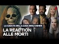 Il CAST de LA CADUTA DELLA CASA DEGLI USHER reagisce alle MORTI | Netflix Italia