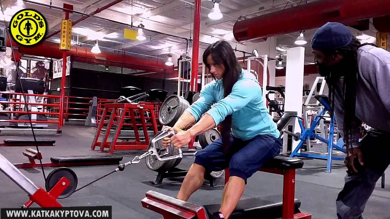 Charles Glass and Katka Kyptova (lats and shoulders)