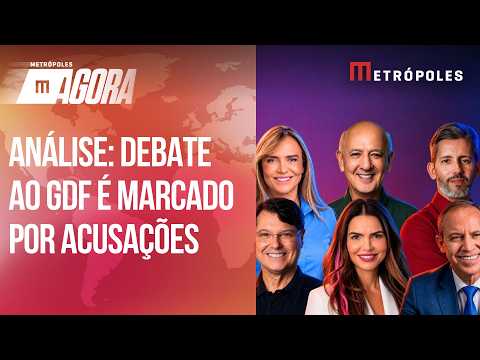 Análise: debate com candidatos ao GDF teve mais acusações do que apresentação de propostas