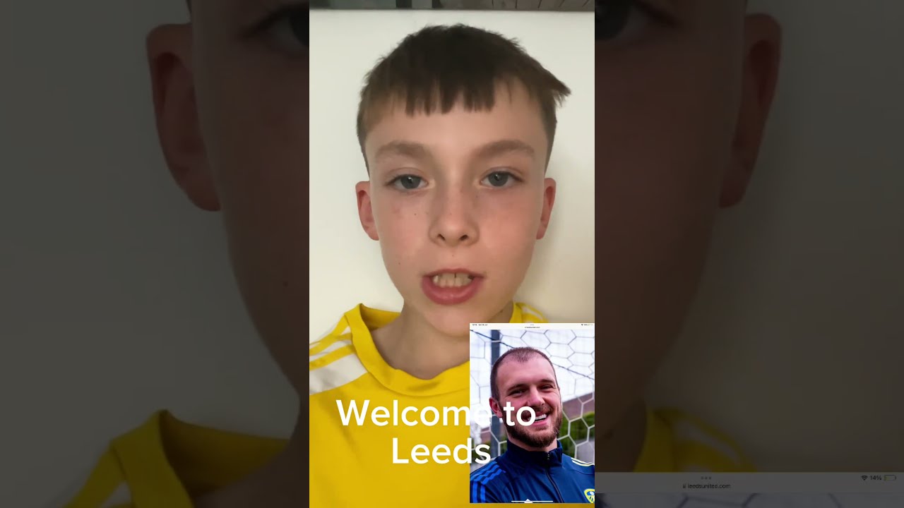 Welcome To Leeds United Lucas Perri 