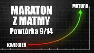 Powtórka do Matury z Matmy PP i PR 9/14 - ULTRA Maraton do Matury z Matematyki