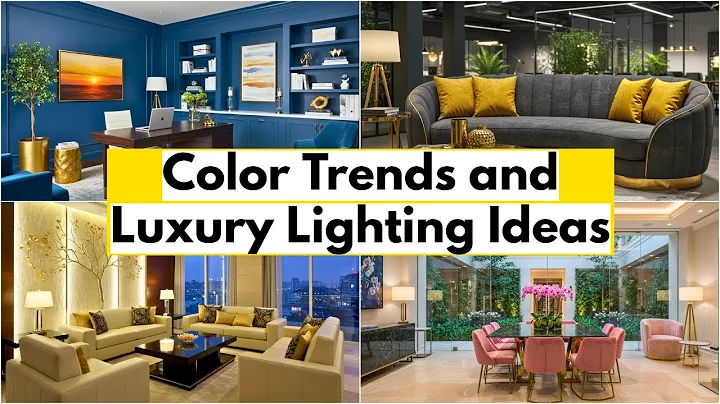 2025 Hottest Color Trends and Luxury Lighting Ideas for Modern Luxury Interiors