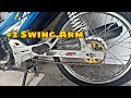 Installing +2 Lighten Swing Arm | Mt8 | Project Street Bike