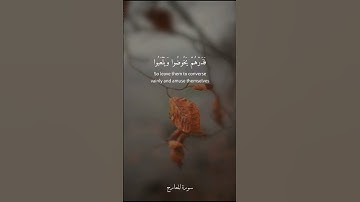 سورة المعارج #اكسبلور #اسلاميات #راحة_نفسية #ترند #السعودية #تيك_توك #قرآن #حالات_واتس