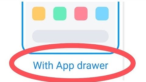 How To Set (Enable) App Drawer In MIUI 12 | Mi Me App Drawer Kaise Lagaye | Redmi Note 10