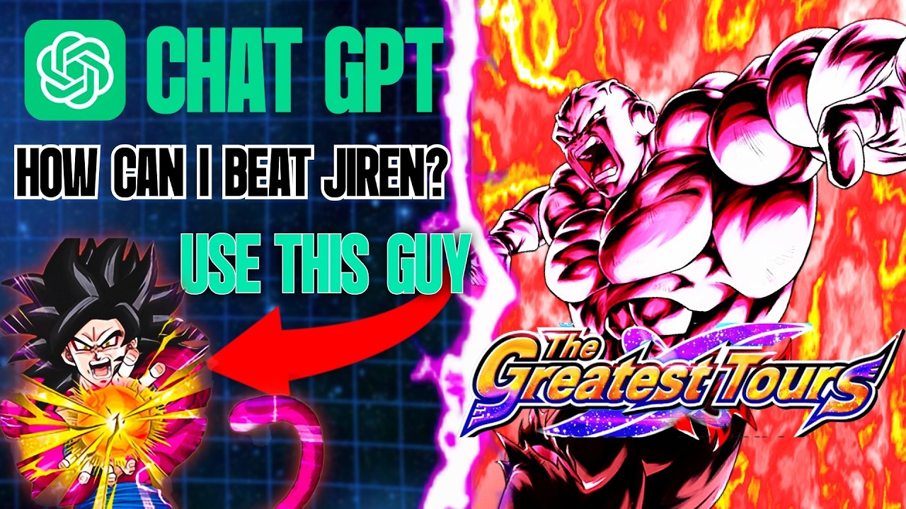 I LET CHATGPT PICK MY DOKKAN BATTLE TEAM VS THE HARDEST FIGHT IN THE GAME!!