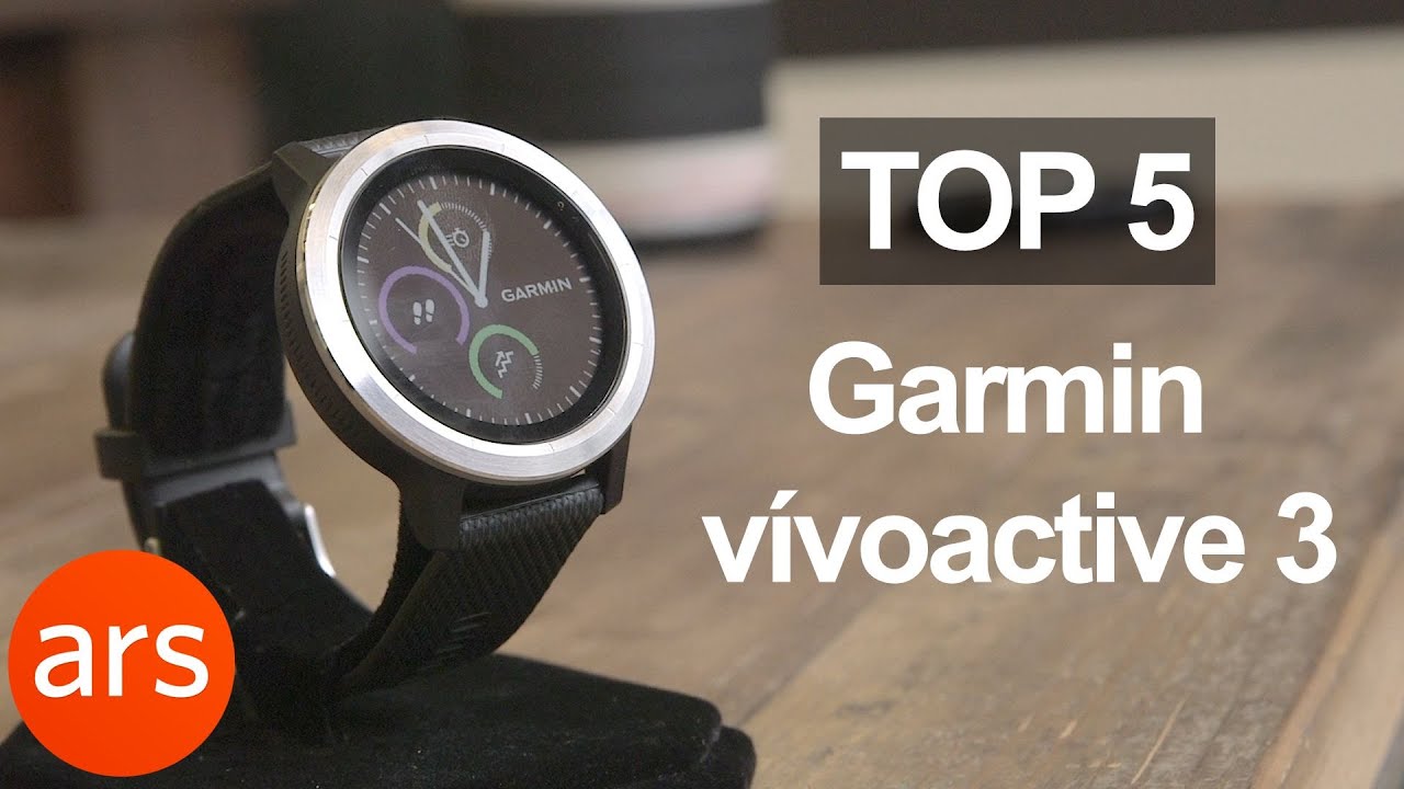 garmin vivoactive 3 tips