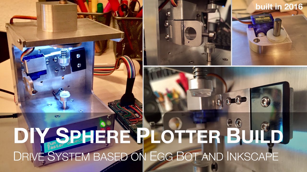 Building a Ping Pong Ball Pen Plotter - First Semester Project - YouTube