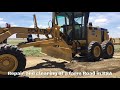 SEM 919 Motor Grader  in action