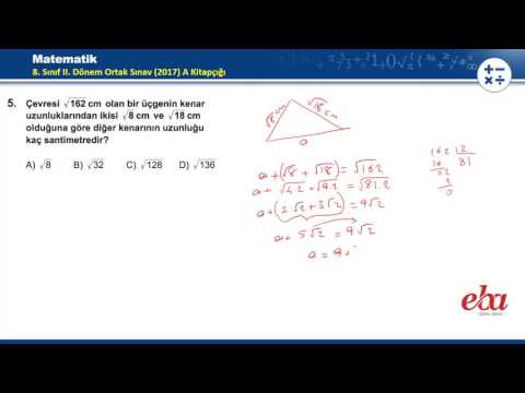 27 Nisan 2017 TEOG Matematik Soru ve Cevapları