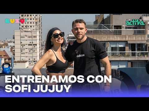 #LUZUTEACTIVA | SOFI JUJUY JOINS THE GLUTE AND LEG ROUTINE + FOR HOW MUCH MONEY...?