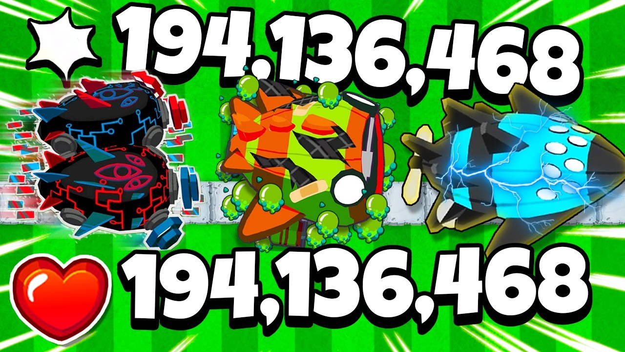 Количество атак ваших противников определяет здоровье этого босса Bloons.