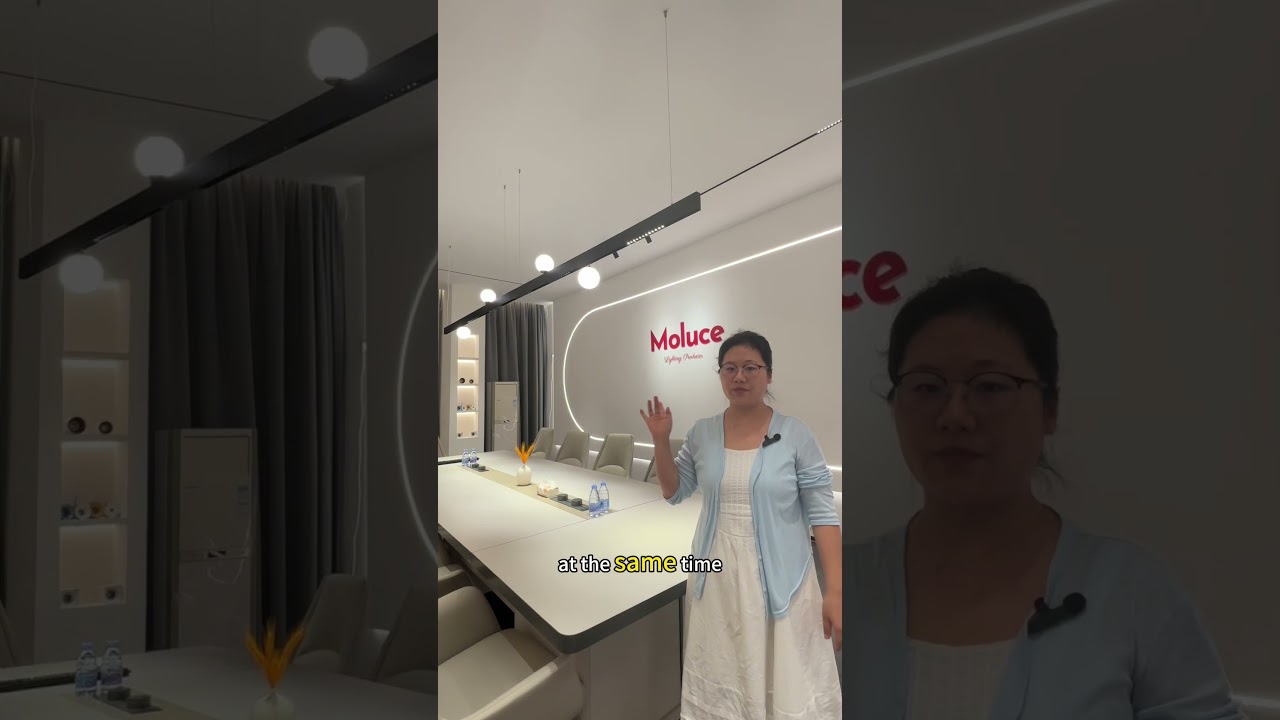 Perfect for office: Dual-Glow Magnetic Track System 