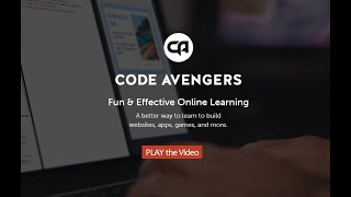 Code Avengers Junior Platform Overview