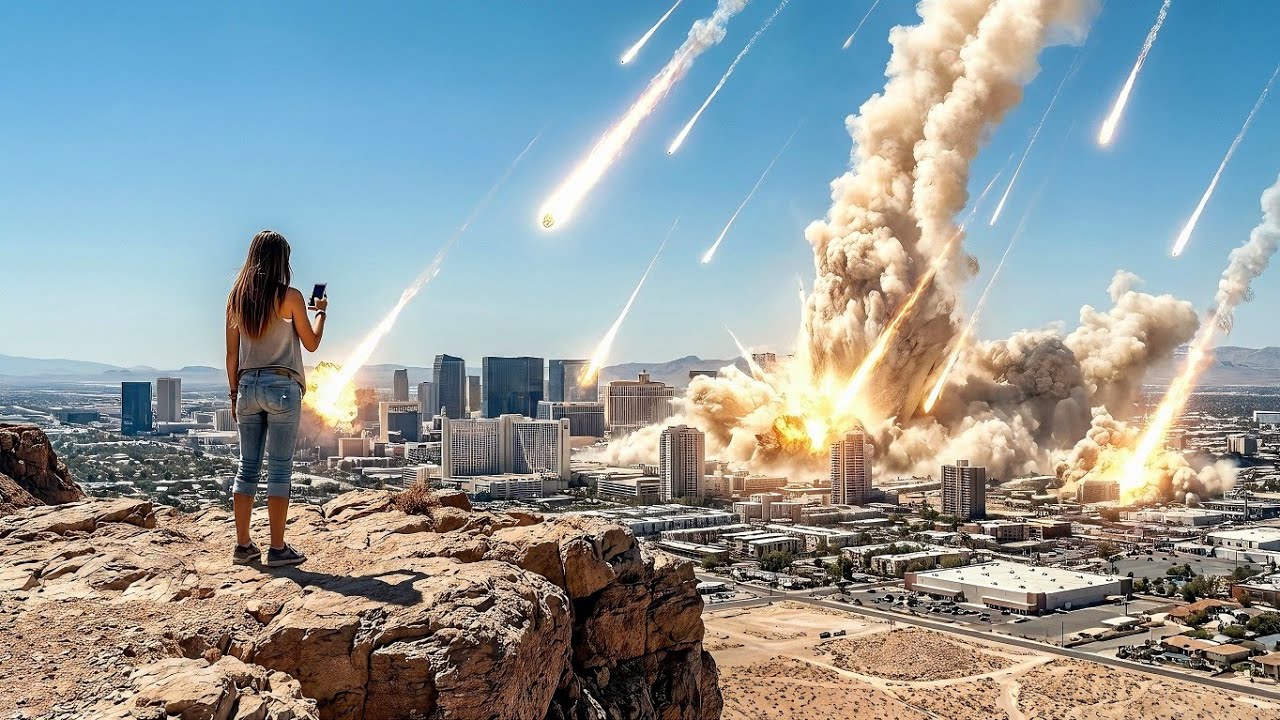 ELA ESTÁ SOZINHA VENDO O MUNDO ACABAR E SÓ UMA VOZ NO CELULAR PODE GUIÁ-LA ENTRE OS METEOROS