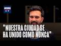 Zohran Mamdani celebra el triunfo de los Knicks de New York junto a aficionados