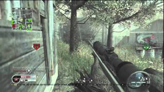 Cod 4 - 73-3-26 Ground War Domination On Downpour *Sniper Gameplay*