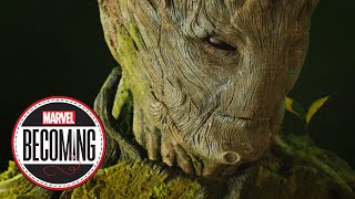 Groot -- Marvel Becoming -- Cosplayer HurleyFX