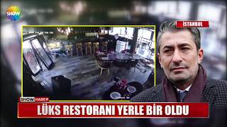 Lüks restoran yerle bir oldu