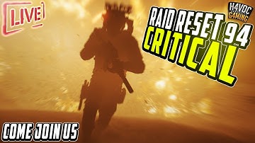 NEW CRITICAL RAID RESET #94 - LIVESTREAM | Ghost Recon Breakpoint | H4VOC G4MING