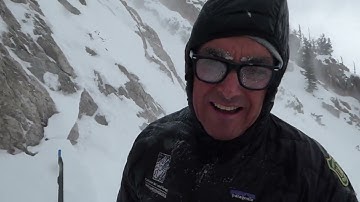 "It was wind-loaded!" - N. Bridger Range - 28 February 2022