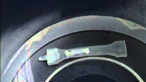 Shape memory effect in PU SMP A