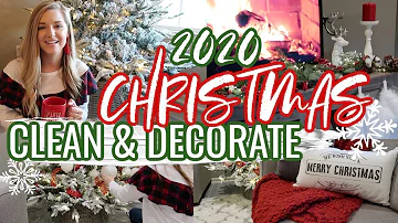 *NEW* CHRISTMAS CLEAN + DECORATE WITH ME | RUSTIC GLAM CHRISTMAS DECOR | Lauren Yarbrough