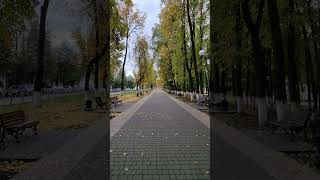Осень во Владимире / прогулка по парку Гоголя